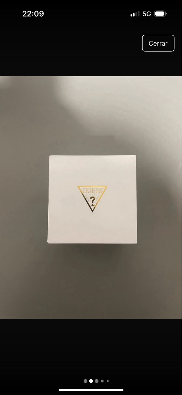 Reloj Guess Dorado y Azul