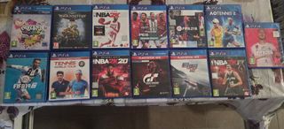 PS4 Juegos Varios (FIFA, NBA, PES, Tennis)