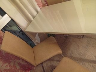 Mesa comedor 175x75+ 4 sillas