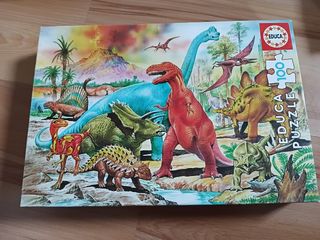 Lote Puzzles Disney, Miraculous, Dinosaurios
