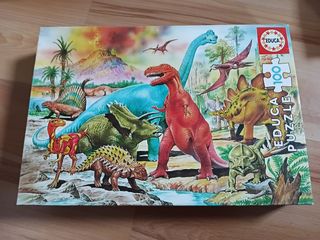 Lote Puzzles Disney, Miraculous, Dinosaurios