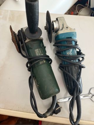 Radial Makita y Bosch