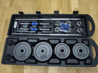 Set Mancuernas Ajustables Maletín Pesas