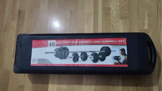 Set Mancuernas Ajustables Maletín Pesas