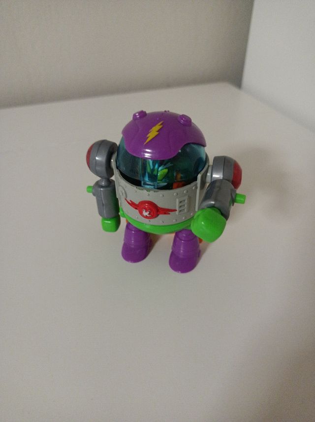 Robot Superthings Morado y Gris