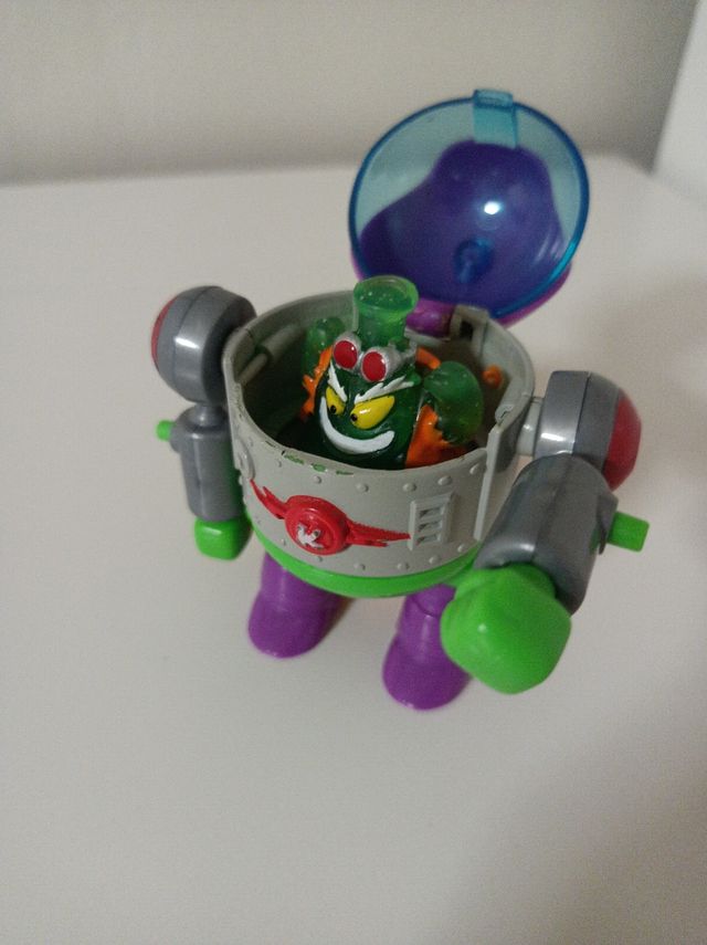 Robot Superthings Morado y Gris