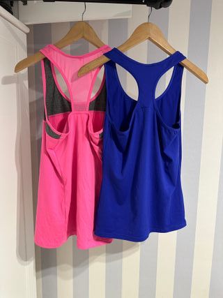 Lote 2 Camisetas Técnicas Mujer Talla M