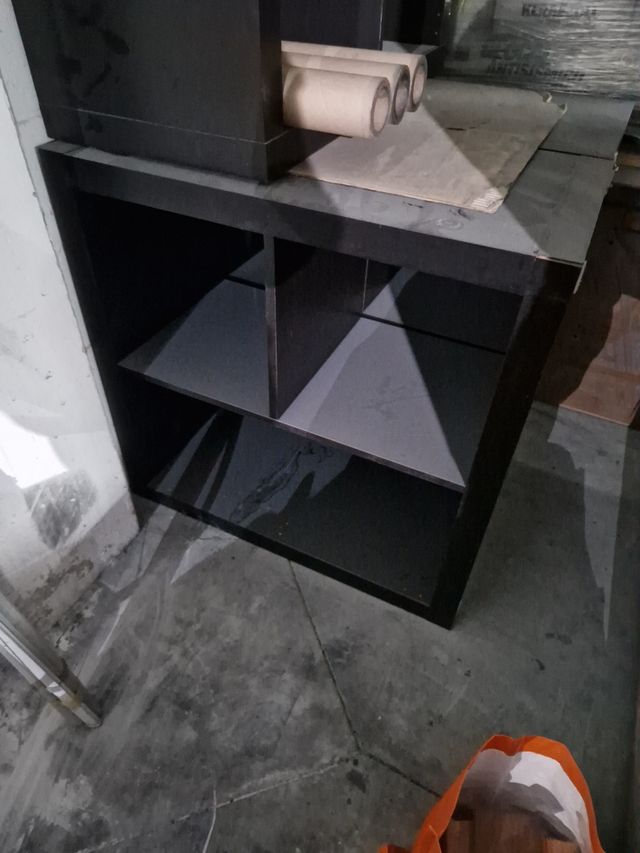 3 Muebles IKEA KALLAX negros