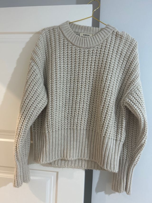 Jersey punto SlowLove beige