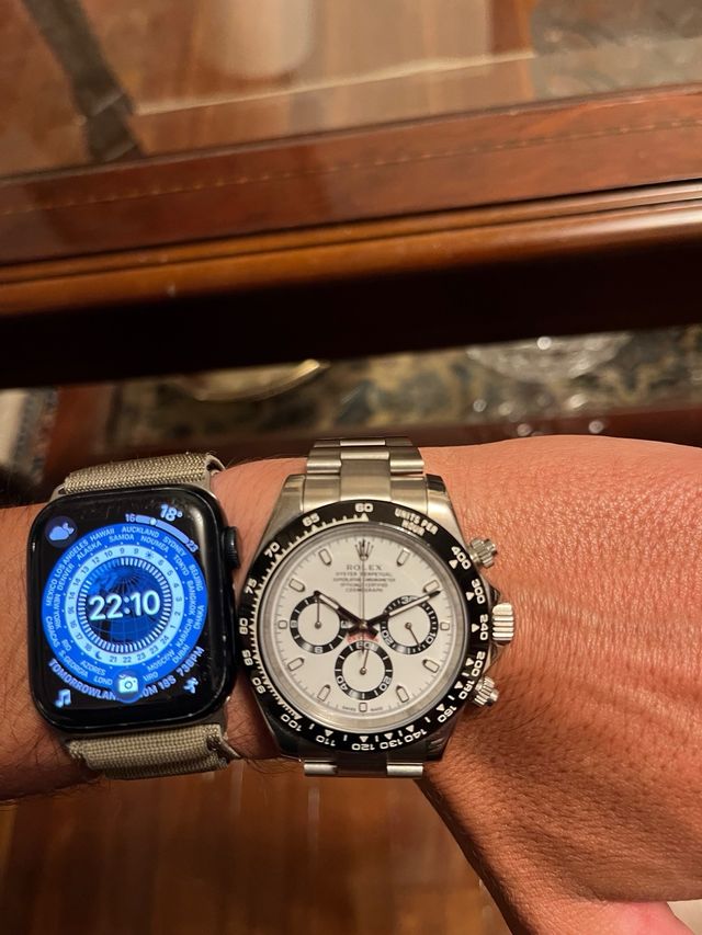 Reloj Rolex Daytona Esfera Blanca