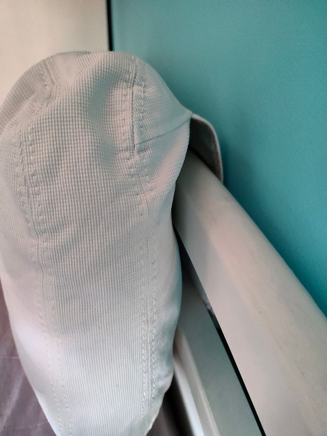 Cojín para cabecero blanco