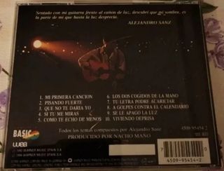 CD Alejandro Sanz Básico