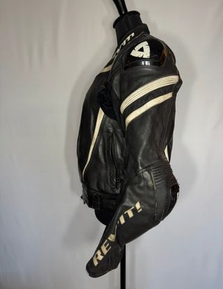 Chaqueta Moto Revit Cuero Talla S
