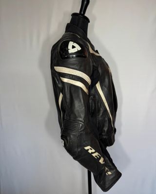 Chaqueta Moto Revit Cuero Talla S