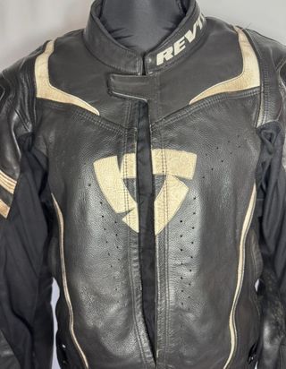 Chaqueta Moto Revit Cuero Talla S