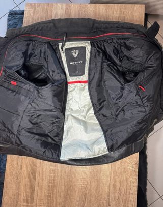 Chaqueta Moto Revit Cuero Talla S