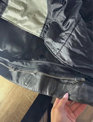Chaqueta Moto Revit Cuero Talla S