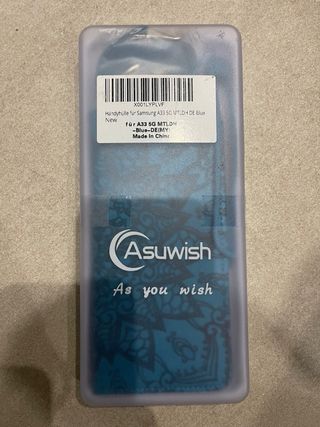 Cover Samsung A33 Asuwish Mandala Blu