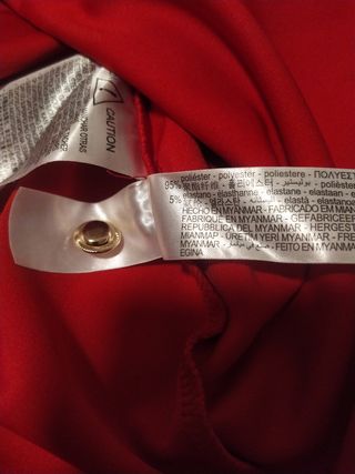 Vestito Zara maniche corte rosa