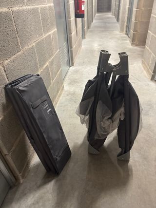 Cuna de viaje plegable