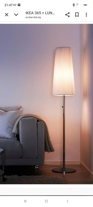 Lámpara Pie IKEA 365+ LUN Regulable