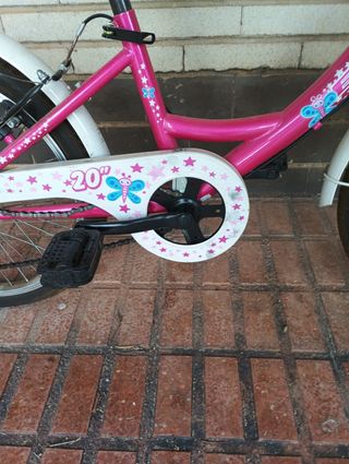Bicicleta infantil rosa