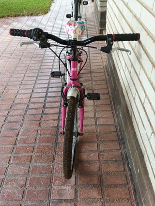 Bicicleta infantil rosa