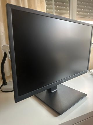Monitor LG 24 Full HD IPS con Soporte Ergonómico