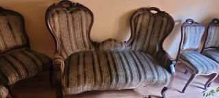 Conjunto Muebles Antiguos Artesanales Años 20