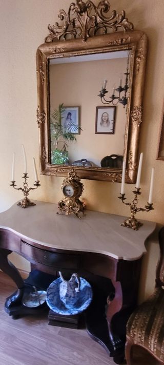 Conjunto Muebles Antiguos Artesanales Años 20