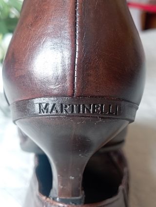 Zapatos de piel Martinelli marrones