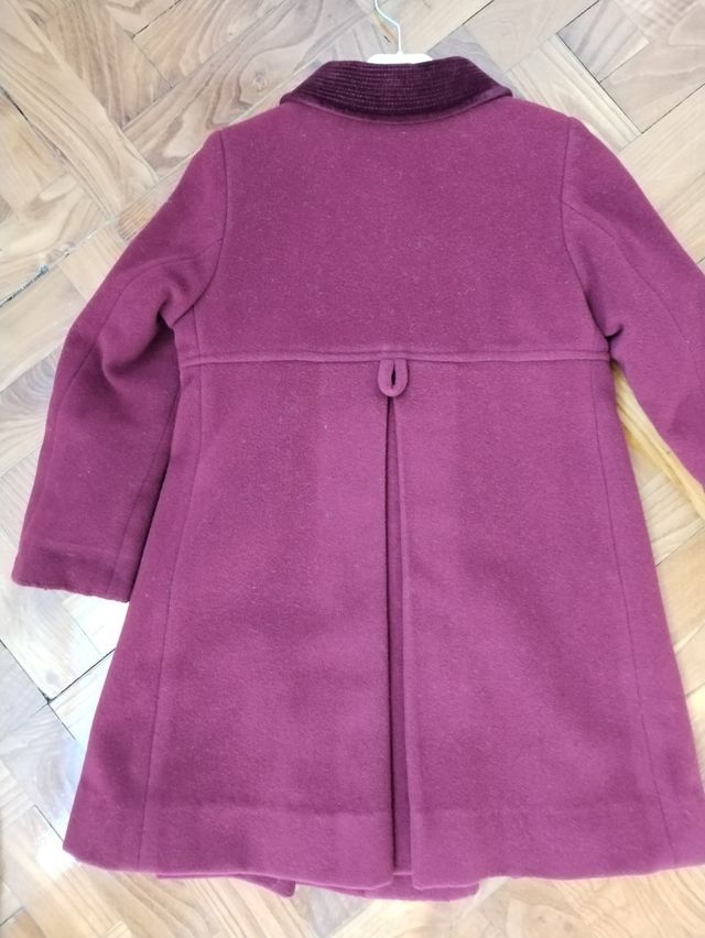 Abrigo paño Sprint 012 Talla 3 Burdeos