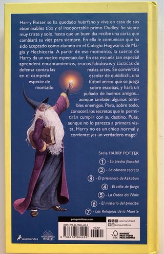 Harry Potter y la Piedra Filosofal