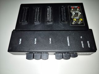 Conmutador SCART (Euroconector) 4 Entradas