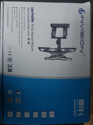 Soporte TV INVISION 26-60 Inclinable Giratorio