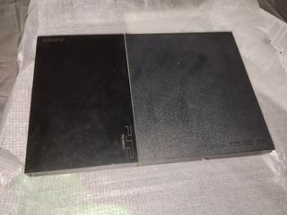 Ps2 Slim Sony Negro Completo