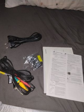 Ps2 Slim Sony Negro Completo