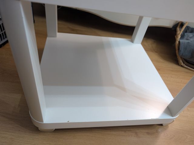 Mesa auxiliar TINGBY Ikea blanca