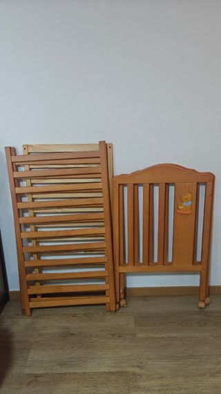 Cuna bebé madera Marca Micuna 120 x 60 