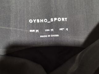 Braguita alta Oysho negra Talla M