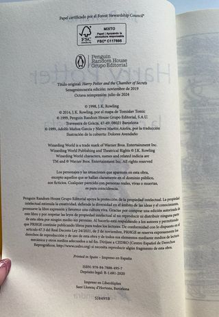 Harry Potter y la Cámara Secreta