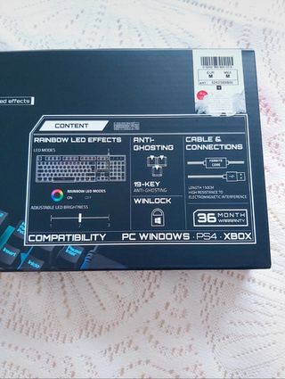 Teclado RGB Energy Sistem