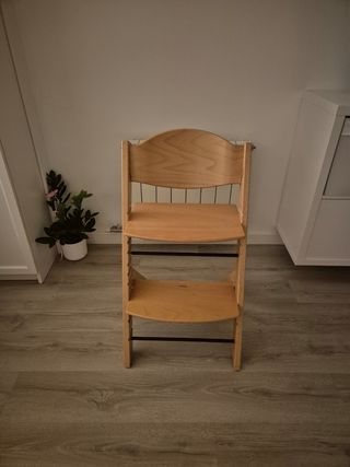 Trona infantil madera tipo Stokke