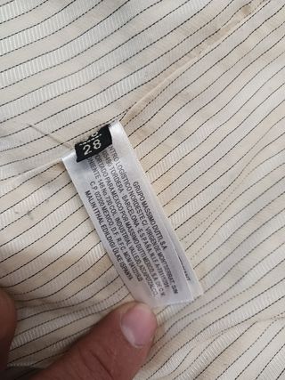 Americana Massimo Dutti Beige Mujer