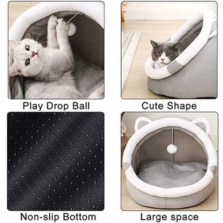 Cuccia Gatto Cuccia per gatti Pelosa + Gioco