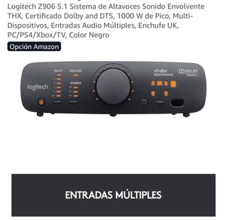 Altavoces 5.1 Logitech Z906 THX Dolby DTS