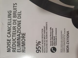 Auriculares Sony MDR-ZX110NA Noise Cancelling Neg