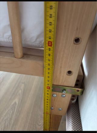 Cuna Ikea Colecho Madera Clara
