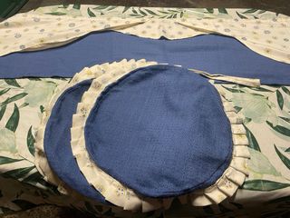 Mantovana e 4 copri cuscini