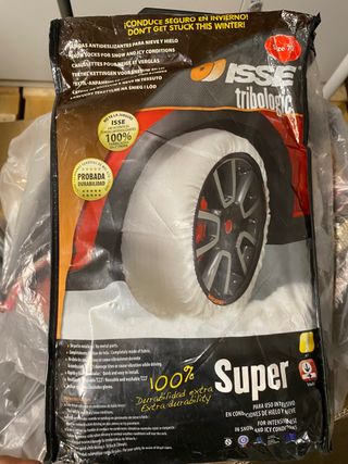 Cadenas de tela para nieve ISSE talla 7